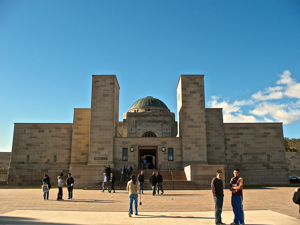 The War Memorials at Canberra Australia