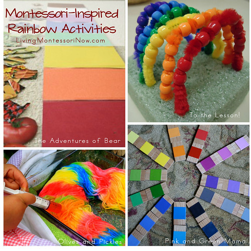 Montessori-Inspired Rainbow Activities