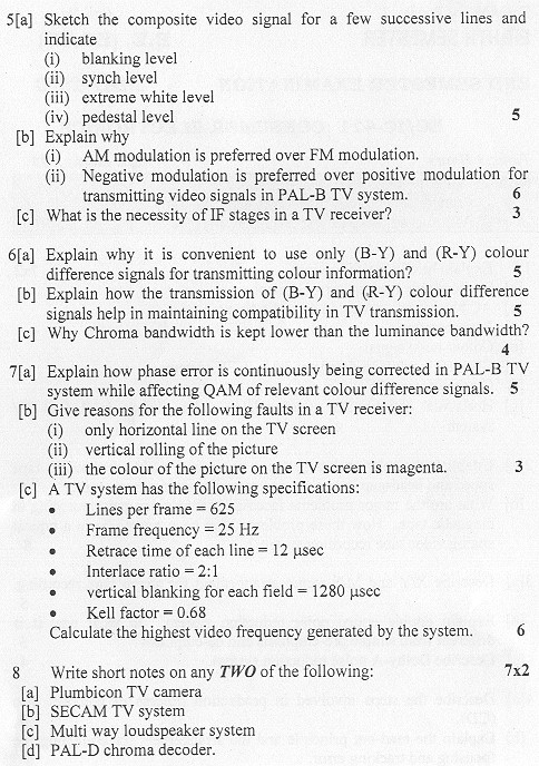 NSIT: Question Papers 2009 – 8 Semester - End Sem - EC-IC-411