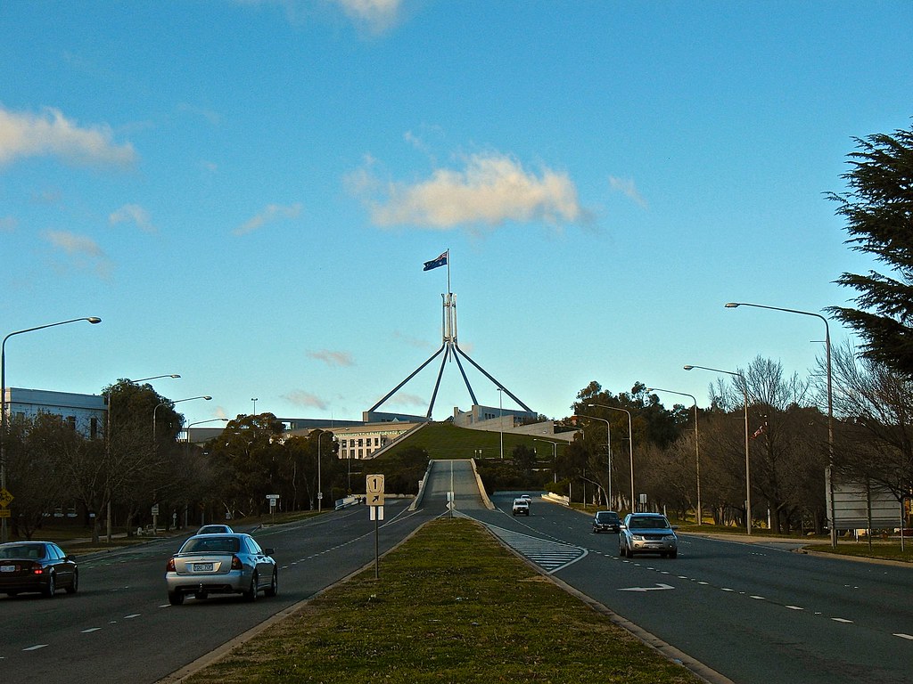The Australian Parliament at Canberra