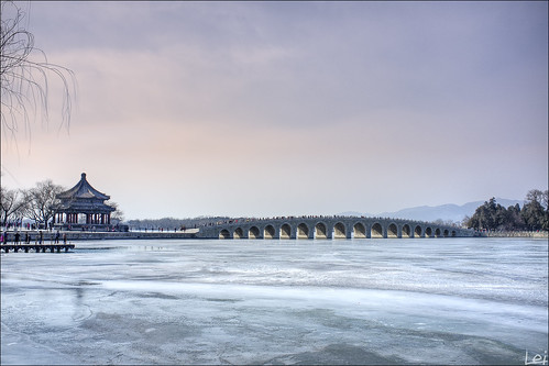 china winter geotagged beijing finepix fujifilm summerpalace fujinon hdr baseman 頤和園 x100 十七孔桥 2013 bmca