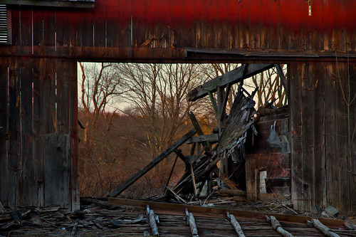 roof sunset history barn newjersey decay farm empty fallen ruined delawarewatergap dwg lennington smithlennington