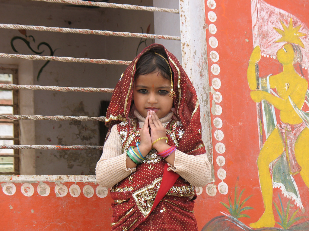 Indian Children at Varanasi