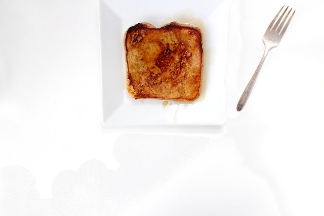 on toast: white bread