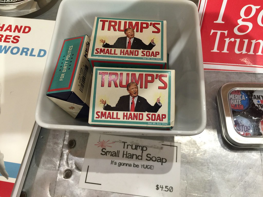 Trump small hand soap