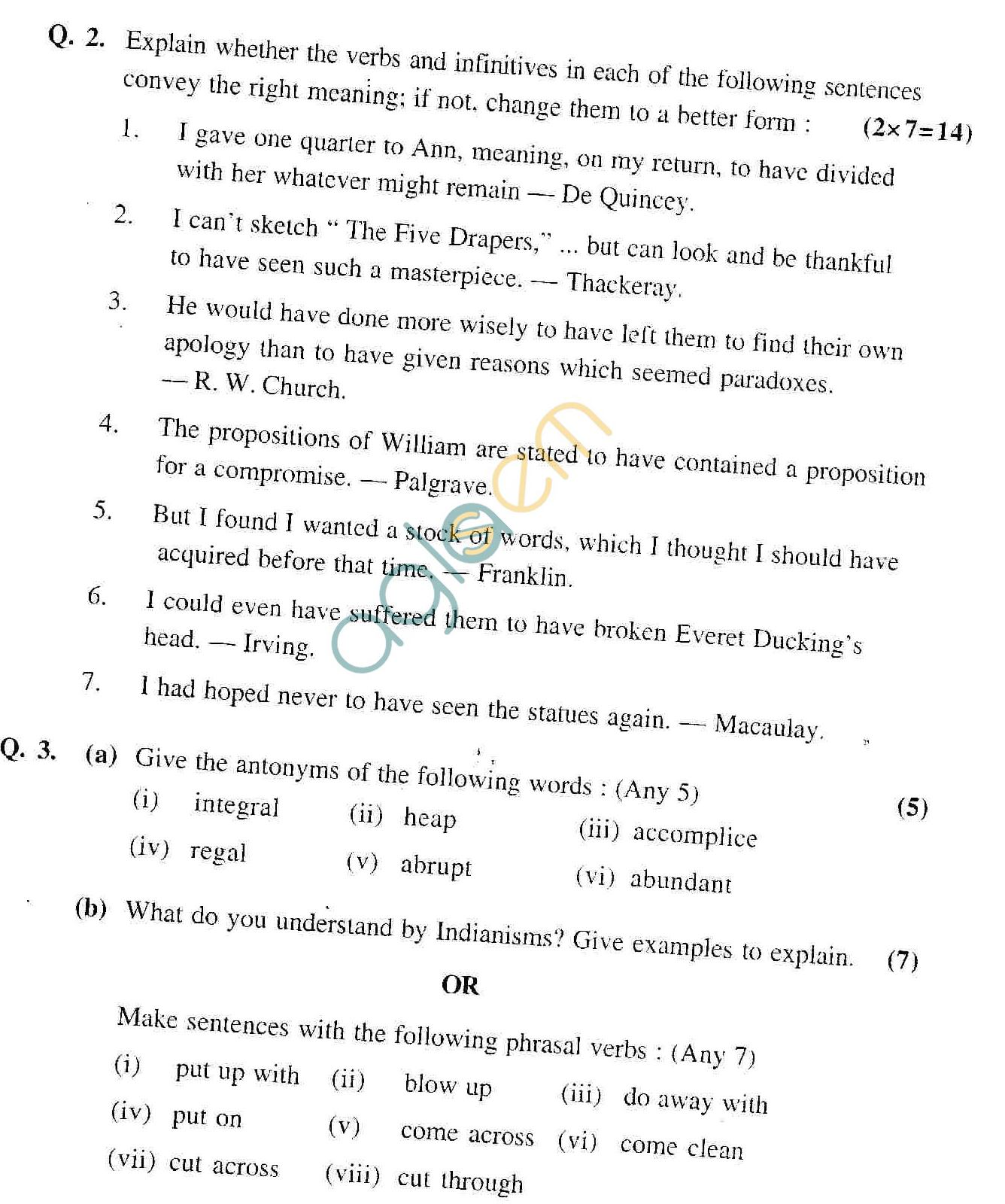 GGSIPU: Question Papers First Semester  Third Term 2010  ETEL-111