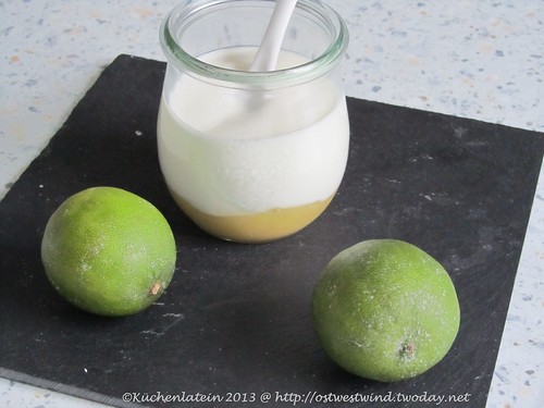 Joghurt mit Lime Curd