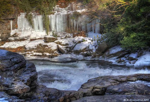 winter ice river rapids icicle current garrettcounty swallowfalls westernmaryland youghioghenyriver swallowfallsstatepark