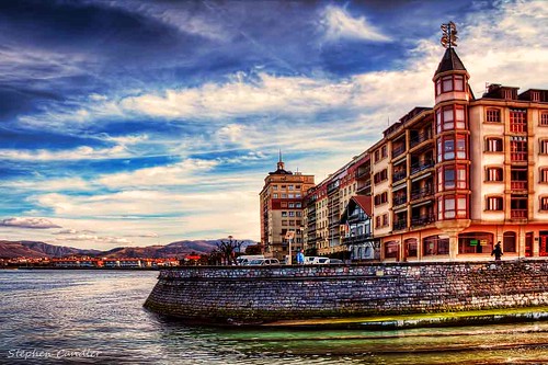 sea buildings landscape geotagged coast spain view andalucia espana coastline andalusia hdr highdynamicrange lightshade hondarribia tonemapped tonemapping hdrphotography hdrphotographer stephencandler stephencandlerphotography spcandler httpspcandlerzenfoliocom