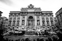 Ho girato per Roma mentre era nuvoloso.