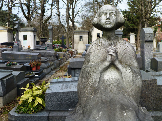 Statue in the cemetery