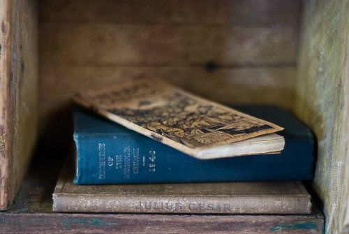 wood old books antiques theshepherdsdaughter