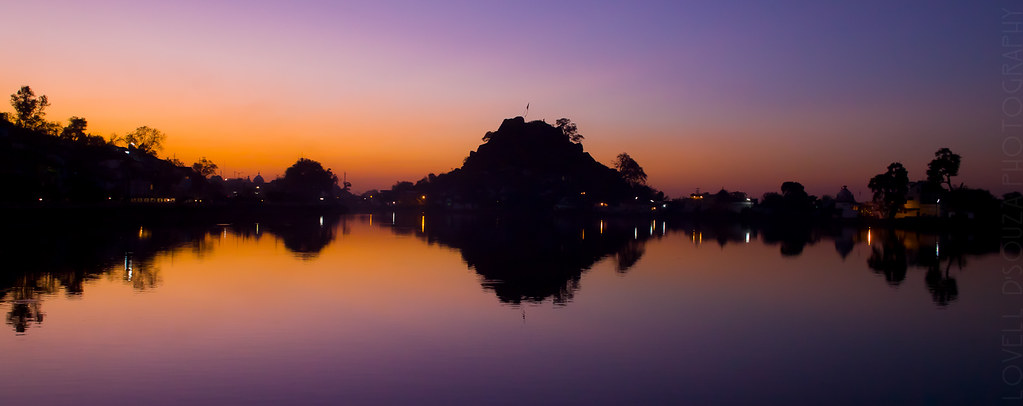 Sunset at the Supa Tal Lake, Jabalpur