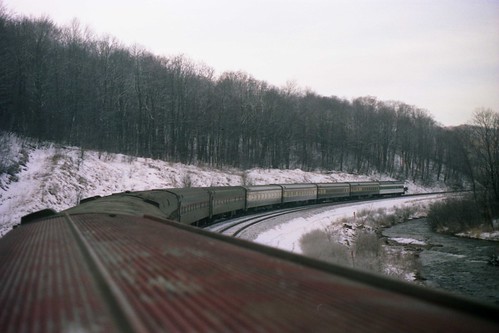 railroad winter snow train landscape pennsylvania tracks railway pa amtrak bo curve foley csx fairhope willscreek sandpatchgrade