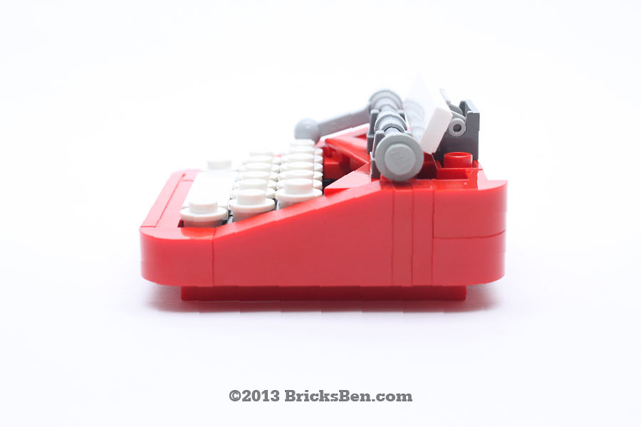BricksBen - LEGO Typewriter - 4