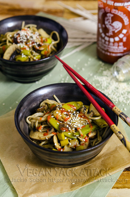 If you need a simple and delicious weeknight dinner idea, try out this Spring Soba Stir Fry! Vegan, healthy and easy-to-make.
