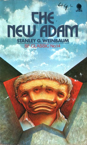 The New Adam by Stanley G. Weinbaum. Sphere 1974. Cover artist Patrick Woodroffe
