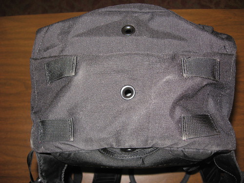 CamelBak Mil Tac HAWG backpack: close up of four bottom loops