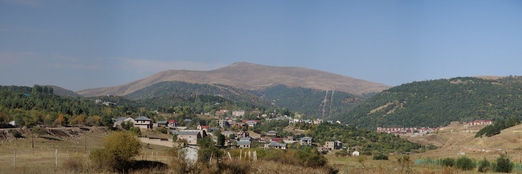 Tsaghkadzor, view to city, 2010.09.29