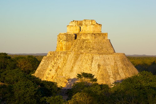 trees sky mexico day pyramid maya structures mayan uxmal pucc mexico2012 puccroute