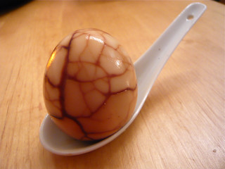 Chinese marbled tea egg