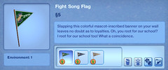 Fight Song Flag