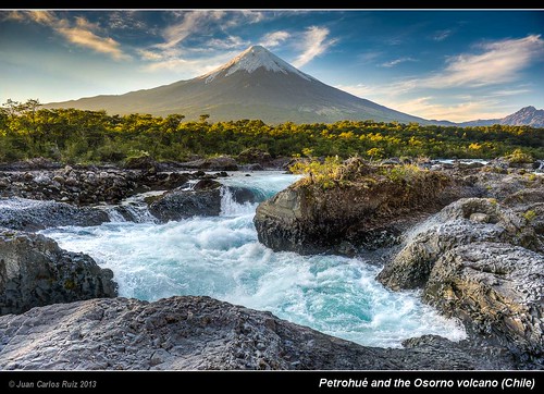 chile water volcano agua lakes falls lagos cascades puertovaras volcan osorno petrohue cascadas saltos regióndeloslagos hdrx5