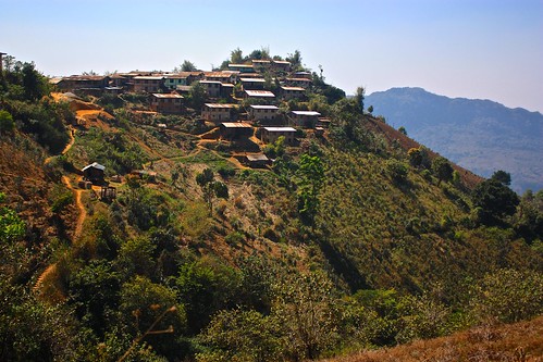 a hill village