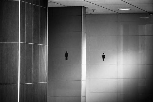 bw woman canada abstract man male monochrome female square bathroom quebec geometry montreal toilet icon brossard tiles restroom grayscale pictogram washroom quartier lilliputian dix30 canoneos7d canonef70200mmf28lisiiusm