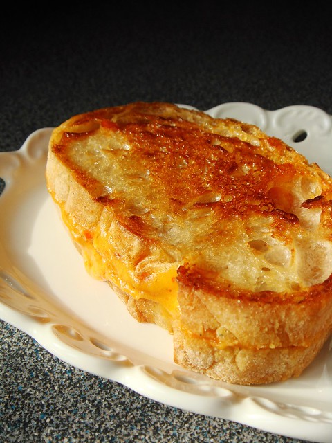 Pimento Grilled Cheese Sandwich on Ciabatta