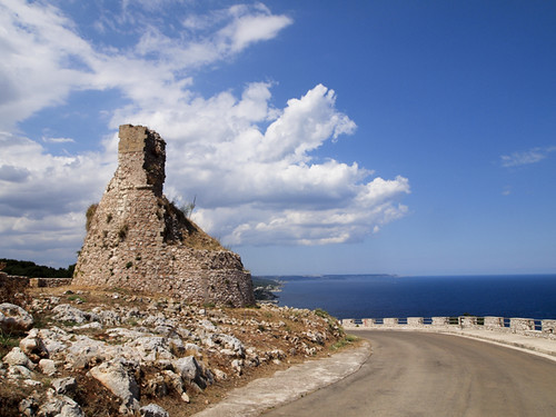 sea italy costa tower landscape coast mediterranean mediterraneo mare torre salento rovine torrecostiera torrenasparo marinaditiggiano