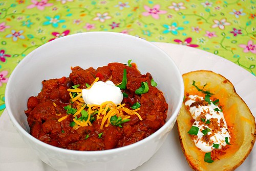 Chunky Two-Bean and Beef Chili