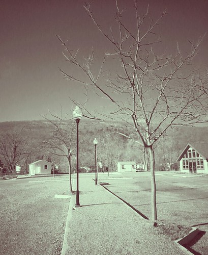 road street trees light house mountain fall lamp sepia vintage weird strip lonely slant flickrandroidapp:filter=none