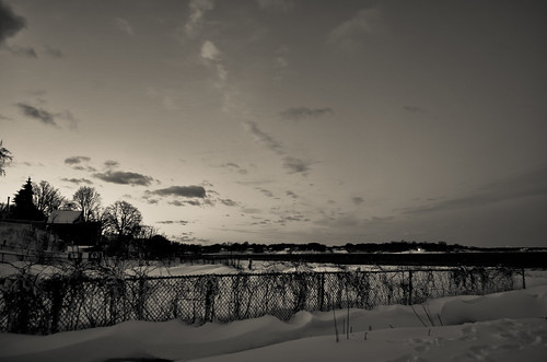 ri winter sunset usa snow storm ice nemo february warwick conimicut freephotos