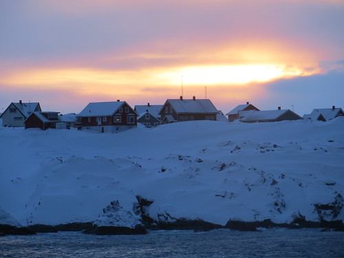 sunset norway day7 arcticcircle southbound vardø 2013 vardo europetrip27 hurtigrutencoastalexpress