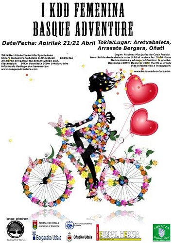 I KDD en MTB para mujeres BasqueAdventure – Vuelta a Urkulu. 21 Abril 2013