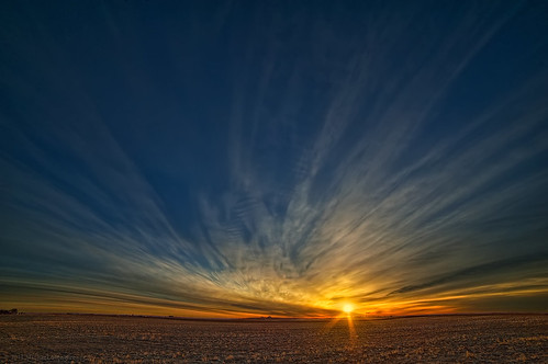 morning sky nature rural sunrise skyscape nikon colorado farm weld co prairie plains streaks hdr hdri clff d700 cloudsstormssunsetssunrises