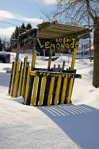 winter ontario canada lemonade wintertime penetanguishene outofseason penetang lemonadestand