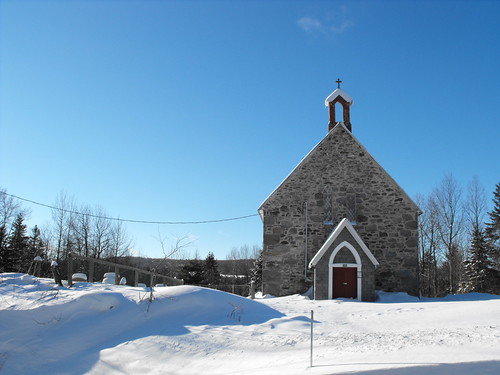 winter snow canada church quebec hiver québec neige église qc anglican nspp