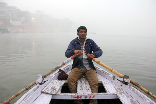 Boat Ride on the Ganges River