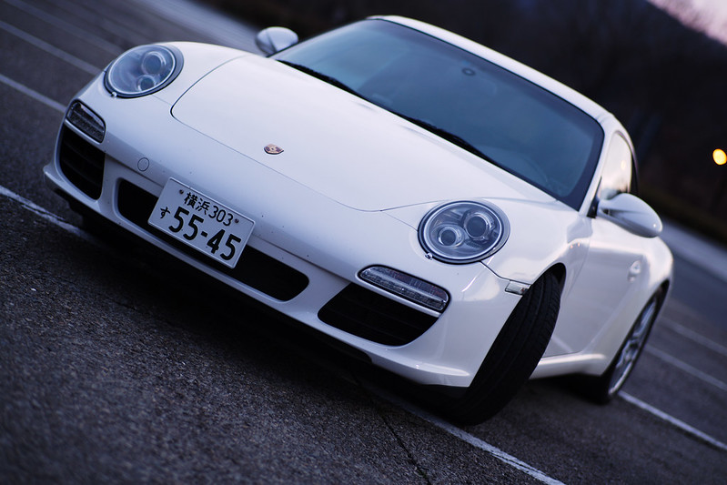 Planar : Weiß Porsche 911