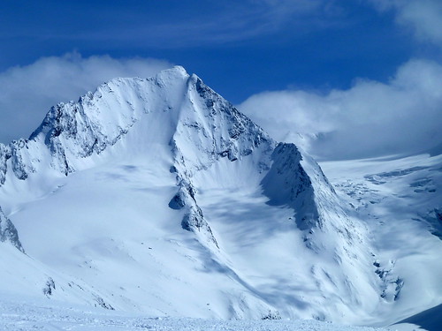 blue white mountain snow austria europe skiing obergurgl hohemut