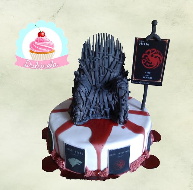 Game of Throne Inspired Themed Cake by Nela Colomer of Dulcinela