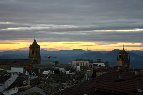sunrise mountains skyline ubeda jaen andalucia spain canonefs1855mmf3556is canoneosrebelxs