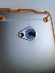HTC One Cracked Camera