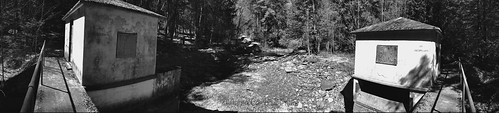 camera blackandwhite bw panorama sunlight water rural google woods shadows pennsylvania decay pano country panoramic textures flume boarded waterpool nepa wooded deterioration oldgrowthforest route29 taptaptap luzernecounty jacksontownship mobilephotography appleiphone moonlakepark iphoneography iphone4s snapseed aaronglenncampbell ios6 aaroncampbellme
