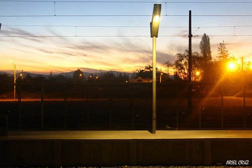 sunset station atardecer amor cordilleradelacosta estación paine metrotren