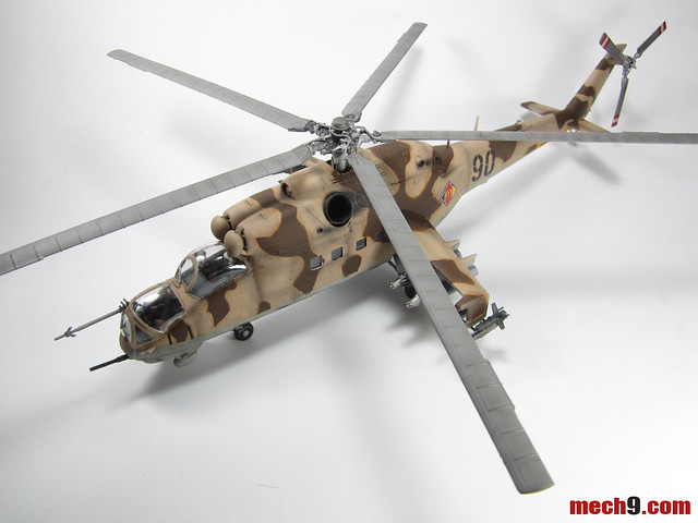 Revell 1/48 MiL-24D Hind Helicopter Finished Shots - Mech9.com | Anime ...