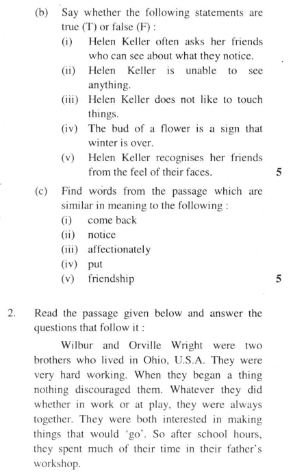 DU SOL B.A. Programme Question Paper - English C - Paper IX 