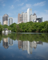 Atlanta Skyline from Piedmont Park